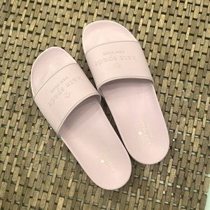 Kate Spade Pink Sunny Slides Size 11 B